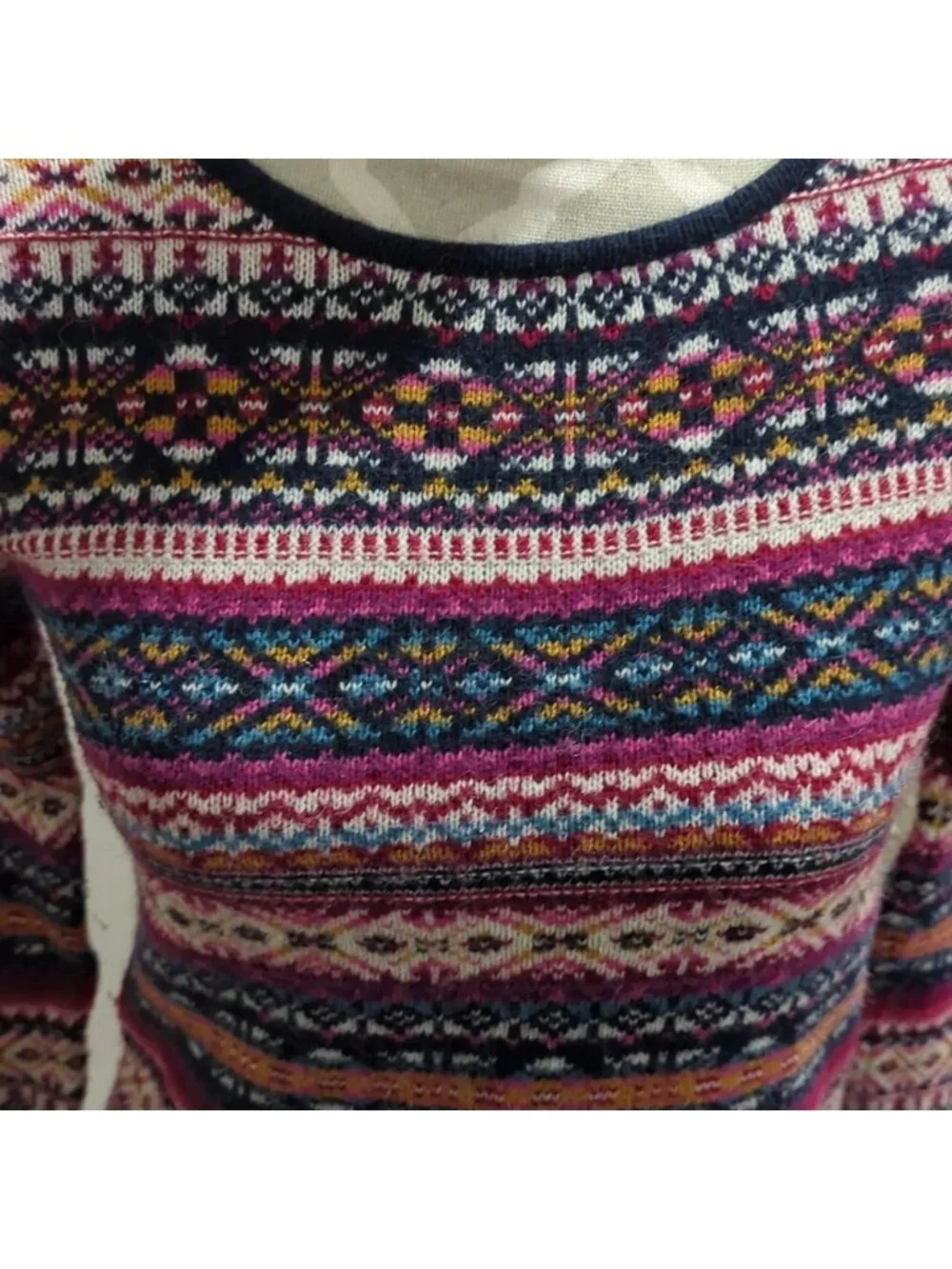LOGG label of graded goods sweater with alpaca